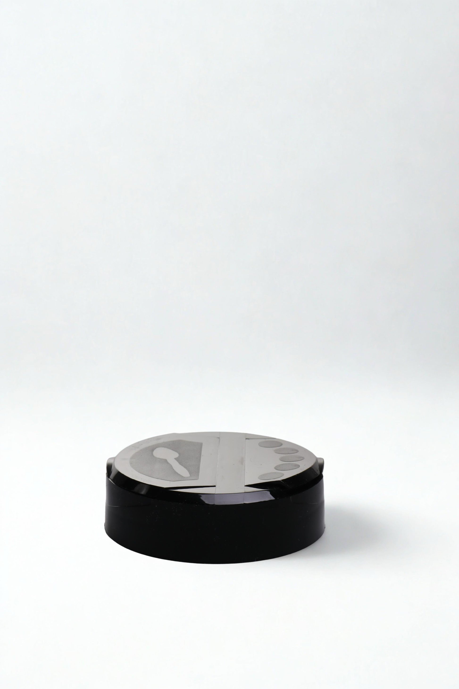 63mm 63-485 Black Dual Flapper Cap, 5 Holes, Unlined